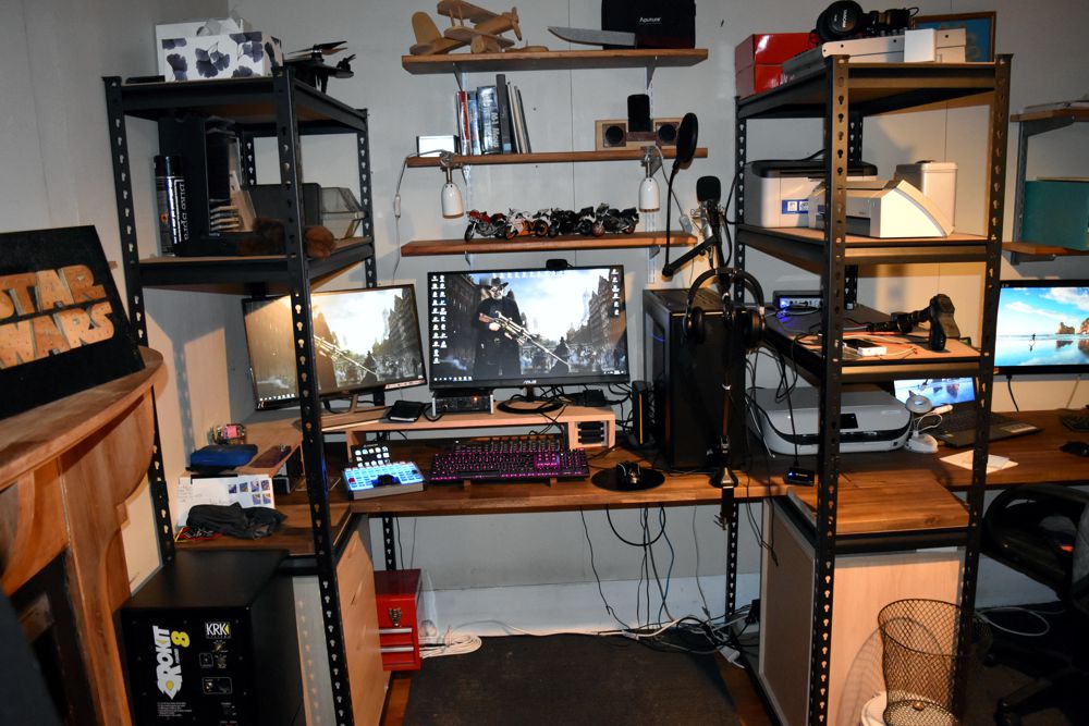 My computer work station